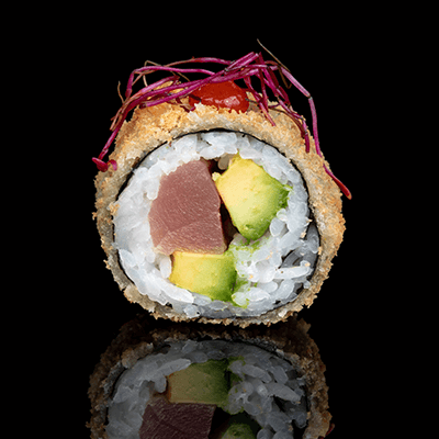 Große Auswahl an Sushi-Kreationen